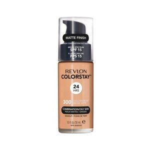 Revlon ColorStay Foundation 300 Golden Beige Combination/Oily SPF 15 1oz Matte